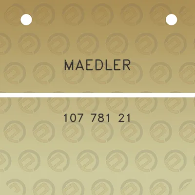 maedler-107-781-21