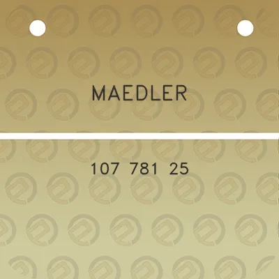 maedler-107-781-25