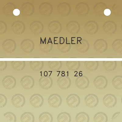 maedler-107-781-26