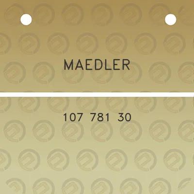 maedler-107-781-30