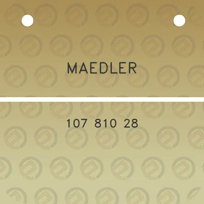 maedler-107-810-28