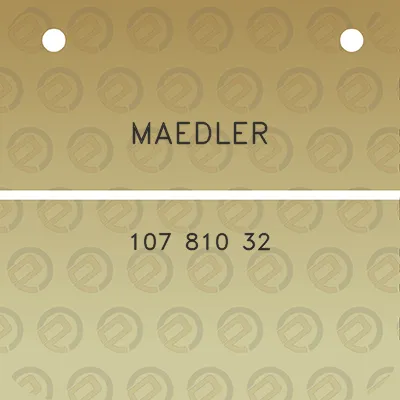 maedler-107-810-32