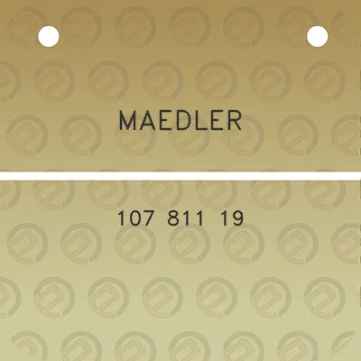 maedler-107-811-19