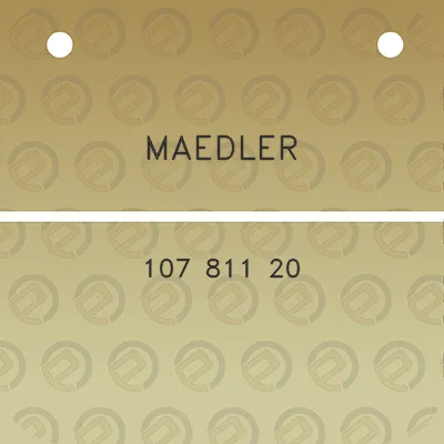 maedler-107-811-20