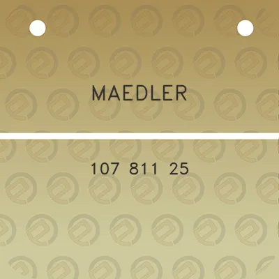 maedler-107-811-25