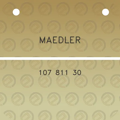 maedler-107-811-30