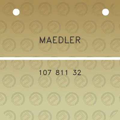 maedler-107-811-32