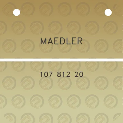 maedler-107-812-20