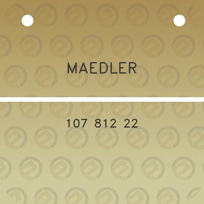 maedler-107-812-22