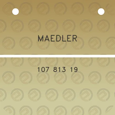 maedler-107-813-19