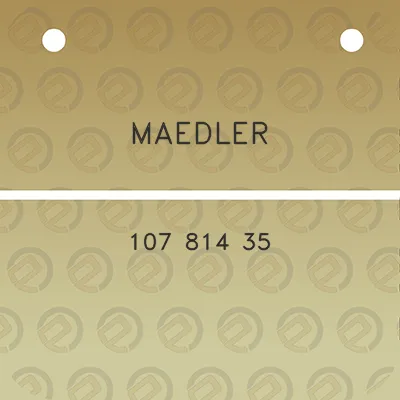 maedler-107-814-35