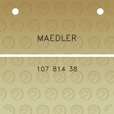 maedler-107-814-38