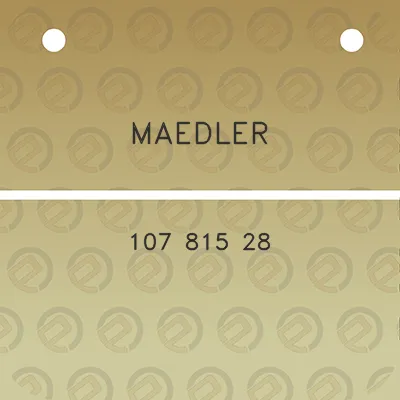 maedler-107-815-28