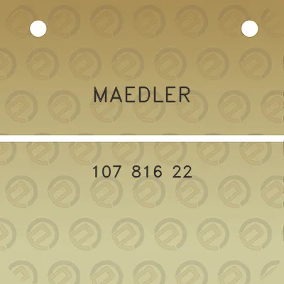 maedler-107-816-22