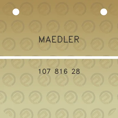 maedler-107-816-28