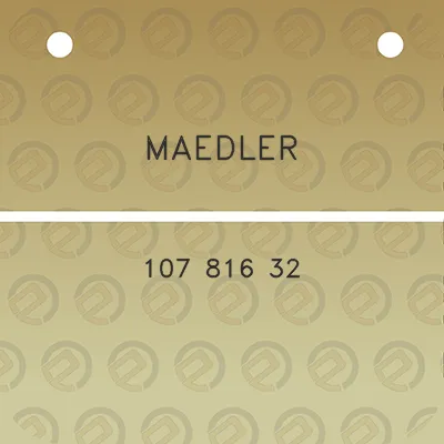 maedler-107-816-32