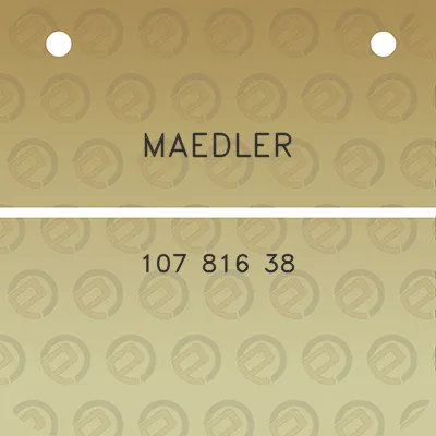 maedler-107-816-38