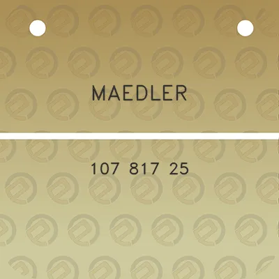 maedler-107-817-25