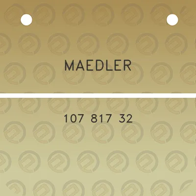 maedler-107-817-32