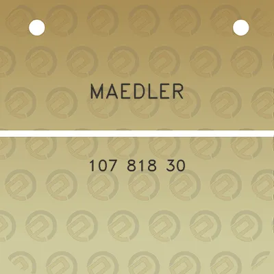 maedler-107-818-30