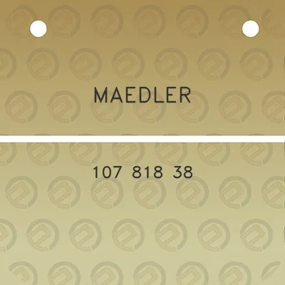 maedler-107-818-38