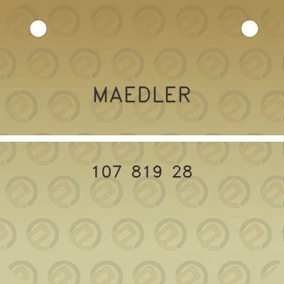 maedler-107-819-28