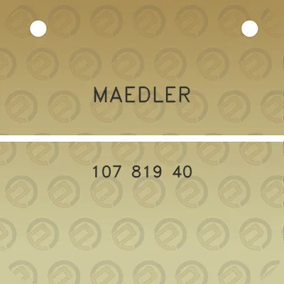 maedler-107-819-40