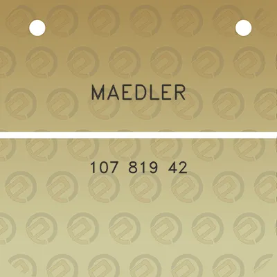 maedler-107-819-42