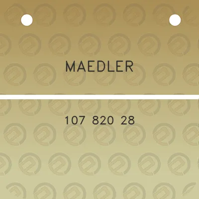 maedler-107-820-28