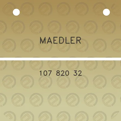 maedler-107-820-32