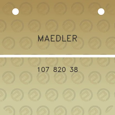 maedler-107-820-38