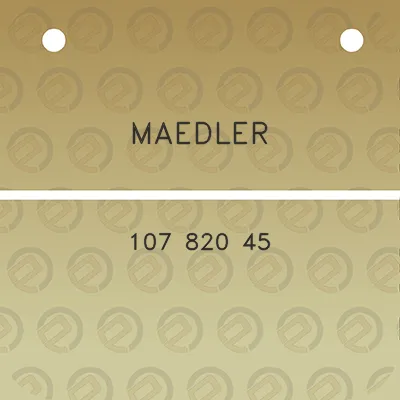 maedler-107-820-45