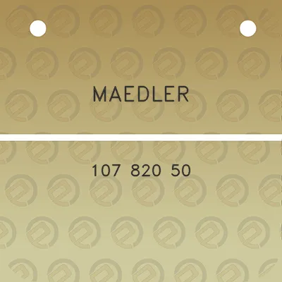 maedler-107-820-50