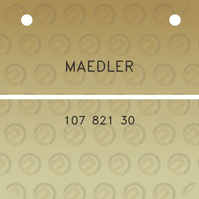 maedler-107-821-30