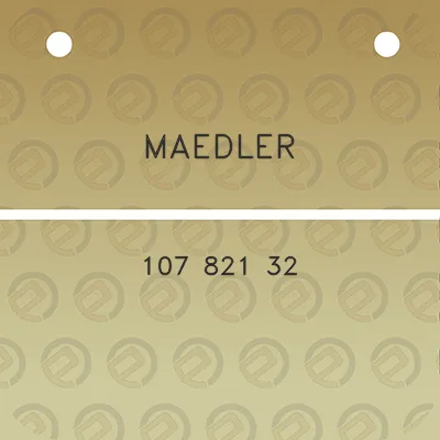 maedler-107-821-32