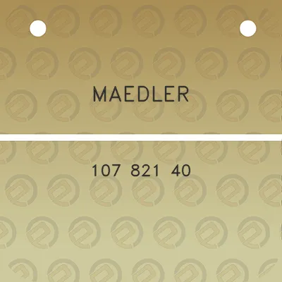 maedler-107-821-40