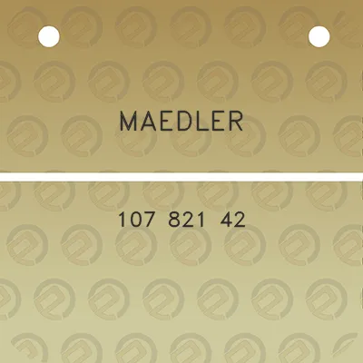 maedler-107-821-42