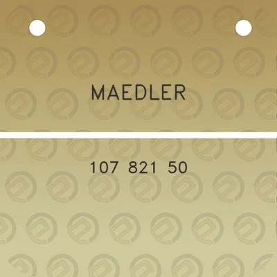 maedler-107-821-50