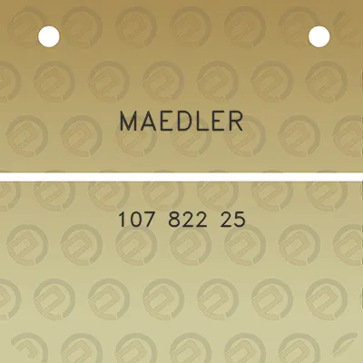 maedler-107-822-25