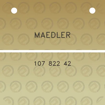 maedler-107-822-42