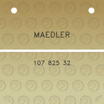 maedler-107-825-32