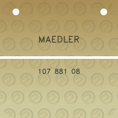 maedler-107-881-08