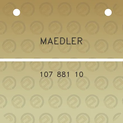 maedler-107-881-10