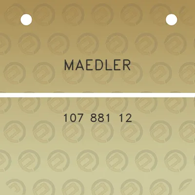 maedler-107-881-12