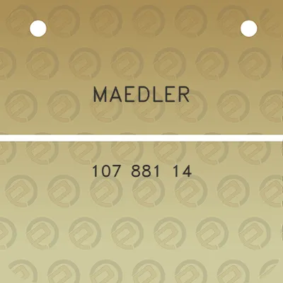 maedler-107-881-14