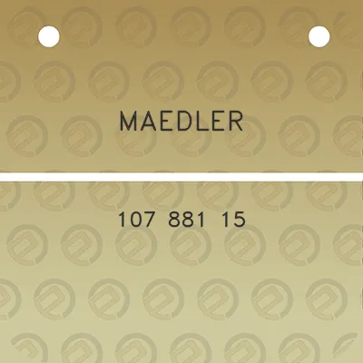 maedler-107-881-15