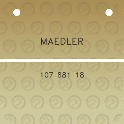 maedler-107-881-18