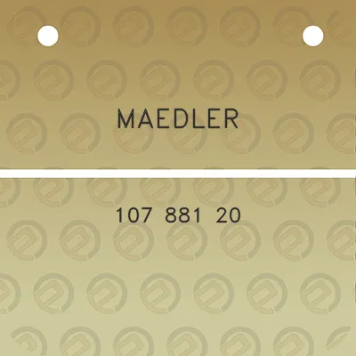 maedler-107-881-20