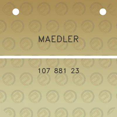 maedler-107-881-23