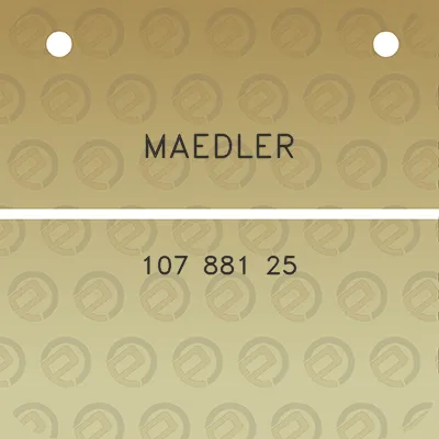 maedler-107-881-25